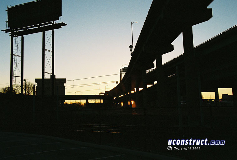 Busch Stadium III construction, December 27, 2003