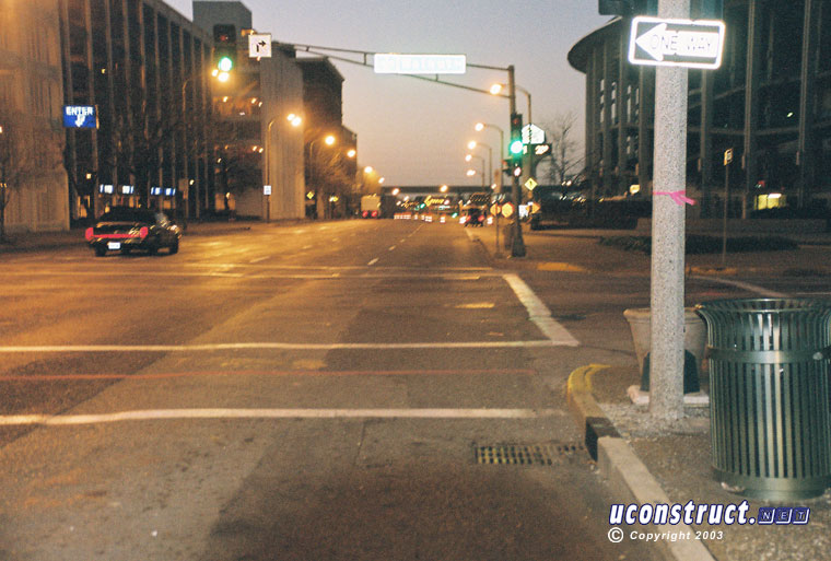Busch Stadium III construction, December 27, 2003