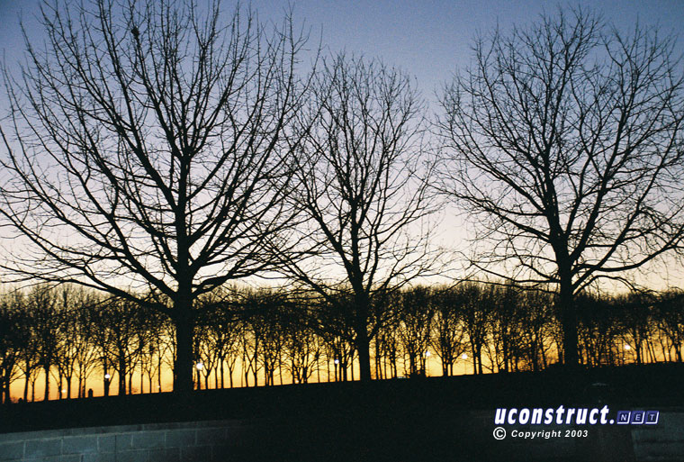 Busch Stadium III construction, December 27, 2003